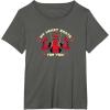 imageMarvel Valentines Day Deadpool My Heart Beats For You TShirtAsphalt Grey