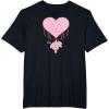 imageSpiderMan  Web Heart Valentines Day TShirtBlack
