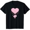 imageSpiderMan  Web Heart Valentines Day TShirtBlack