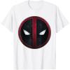imageMarvel Studios Deadpool ampamp Wolverine Deadpool Mask Symbol TShirtWhite