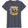 imageGuardians Of The Galaxy  Rocket Raccoon Stickers TShirtHeather Blue