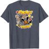 imageGuardians Of The Galaxy  Rocket Raccoon Stickers TShirtHeather Blue