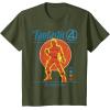 imageMarvel Fantastic Four First Steps The Human Torch Retro TShirtOlive Green