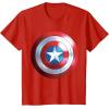 imageMarvel Studios Captain America 4 Brave New World Shield TShirtRed