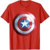 imageMarvel Studios Captain America 4 Brave New World Shield TShirtRed