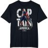 imageMarvel Captain America Brave New World New Cap Vintage TShirtBlack