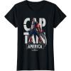 imageMarvel Captain America Brave New World New Cap Vintage TShirtBlack