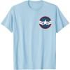 imageMarvel Captain America Brave New World Distressed Star Icon TShirtBaby Blue
