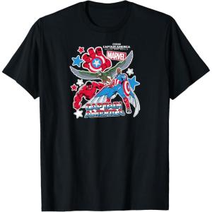 imageCaptain America Brave New World  Sticker Pack TShirtBlack