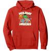 imageMarvel  Avengers Christmas Holiday Heroes Pullover HoodieRed